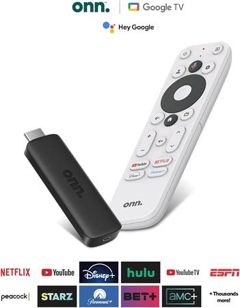 WATCH ONN GOOGLE TV C/REMOTO STREAMING 1080P